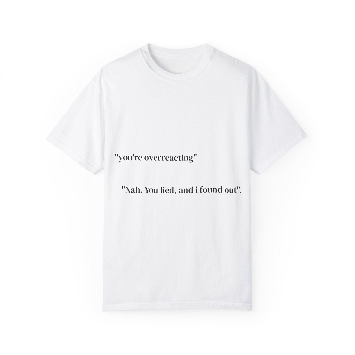 unisex iMessage text t-shirt