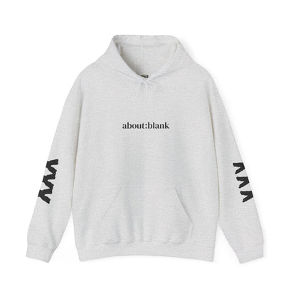 About:blanck. Unisex Hooded Sweatshirt