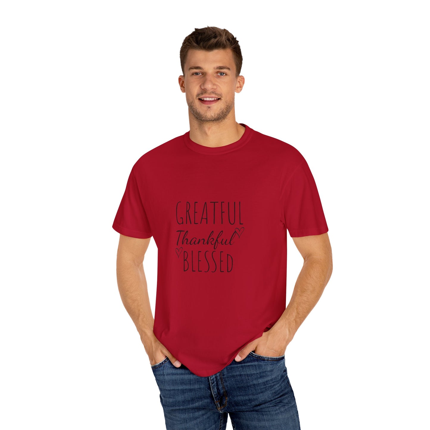 Greaftul,thansful,blessed. T-shirt