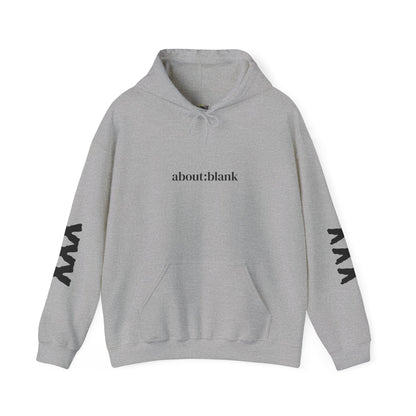 About:blanck. Unisex Hooded Sweatshirt